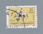 Stamps : Asia : Turkey :  Ginete