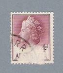 Stamps Australia -  Isabel II