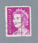 Stamps Australia -  Isabel II