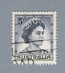 Stamps Australia -  Isabel II