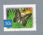 Stamps Australia -  Mariposa