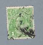 Stamps Australia -  Personaje
