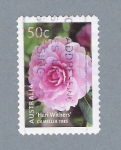 Stamps Australia -  Camellia