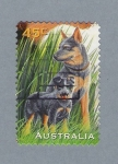 Stamps Australia -  Perros