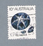 Stamps : Oceania : Australia :  Estrella