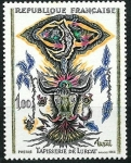 Stamps : Europe : France :   Luna y toro