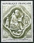 Stamps France -   Bajorrelieve de la catedral