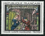 Stamps : Europe : France :   Iglesia Sainte-Madeleine