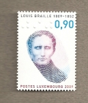 Sellos de Europa - Luxemburgo -  Louis Braille