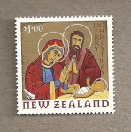 Stamps New Zealand -  Navidades
