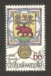 Stamps Czechoslovakia -  escudo de armas de jesenik