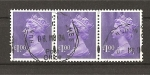 Stamps United Kingdom -  Isabel II.