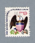 Stamps : America : United_States :  Águila y Escudo