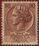 Stamps Italy -  REPVBBLICA ITALIANA