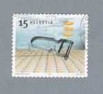 Stamps : Europe : Switzerland :  Cortador