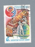 Stamps Russia -  Astronautas