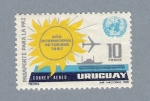 Stamps Uruguay -  Pasaporte para la paz