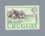 Sellos de America - Uruguay -  Crito de Asencio