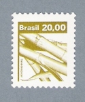 Stamps : America : Brazil :  Bambu