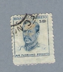 Stamps : America : Brazil :  Floriano Peixoto
