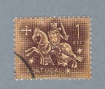 Stamps : Europe : Portugal :  Caballero