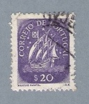 Stamps : Europe : Portugal :  Barco