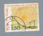 Stamps Portugal -  Centenario Marconi