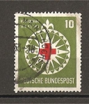 Stamps Germany -  125 Aniversario del nacimiento de Henri Dunant.
