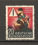 Stamps Germany -  Contra los accidentes de circulacion.