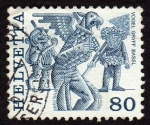 Stamps : Europe : Switzerland :  Costumbres Ppulares