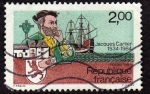Stamps France -  400 años JAcques Cartier