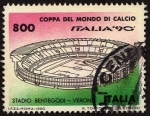 Stamps Italy -  Campeonato del  Mundo Italia 90