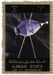 Stamps United Arab Emirates -  AJMAN - Espacial