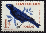 Sellos de America - Uruguay -  El Tordo