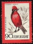 Stamps Uruguay -  Churrinche
