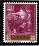 Stamps Spain -  1959 Velazquez : las hilanderas