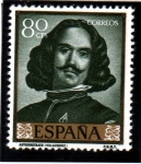 Stamps Spain -  1959 Velazquez : autoretrato