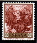 Stamps : Europe : Spain :  1959 Velazquez : coronacion de la virgen