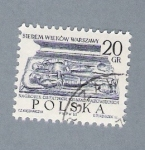 Stamps Poland -  Ataud