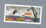 Stamps Poland -  Puerto de Gdynia