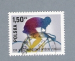 Stamps Poland -  Ciclismo