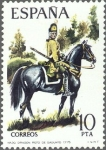 Stamps Spain -  uniformes militares