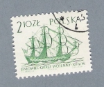 Stamps Poland -  Barco