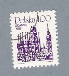 Stamps Poland -  Ciudad Polaca