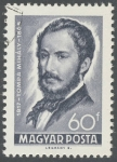 Stamps Hungary -  1817  Tompa Mihaly  1868