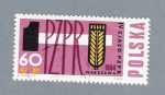 Stamps Poland -  Espiga y martillo