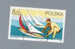 Stamps Poland -  Barcos de vela
