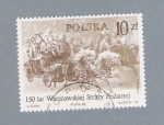 Stamps Poland -  Carruaje