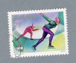 Stamps Poland -  Patinaje