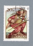 Stamps Poland -  Hombre